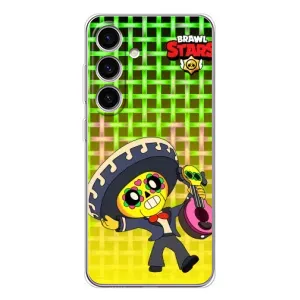 Чехлы Brawl Stars для Samsung Galaxy S25 FE (AlphaPrint) (Поко в самбреро)