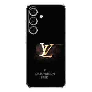 Чехлы Луи Витон для Samsung Galaxy S25 FE (AlphaPrint - LOUIS VUITTON) (ремешок LV)