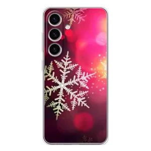 Новорічні Чохли для Сэмсунг Гэлакси С25 ФЕ (VPrint) (Сніжинка)