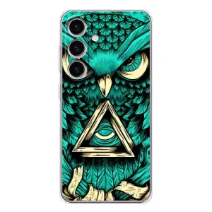 Чохол з пташками на Samsung Galaxy S25 FE (VPrint) (Сова з оком)