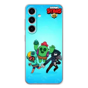 Чехлы Brawl Stars для Samsung Galaxy S25 FE (AlphaPrint) (Тріо героїв)