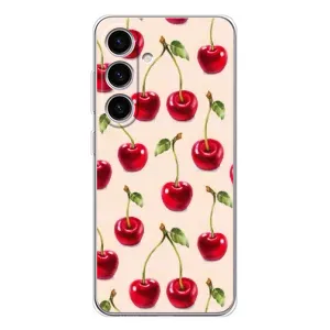 Чохли з фруктами для Samsung Galaxy S25 FE (VPrint) (Черешня)