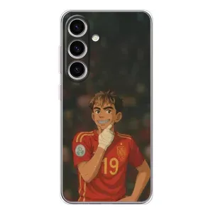 Чохол з футболістом Ламін Ямаль Samsung Galaxy S25 FE (Ямаль аніме)
