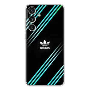 Чохли Адидас для Samsung Galaxy S25 Plus (AlphaPrint) (Адідас з полосами)