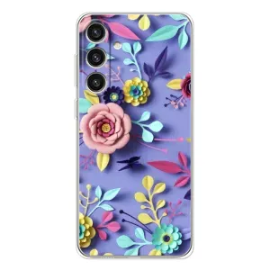 Чехлы с Цветами для Samsung Galaxy S25 Plus (VPrint) (Цветочный дизайн)