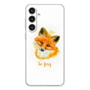 Чохли з картинкою Лисичка для Samsung Galaxy S25 Plus (VPrint) (Дівчинка Лиса)