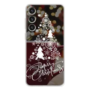Різдвяні Чохли для Samsung Galaxy S25 Plus (VPrint) (Ялинка яскрава)