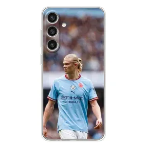 Чехлы с футболистом Ерлинг Холанд для Samsung Galaxy S25 Plus (AlphaPrint) (Эрлинг Холанд)