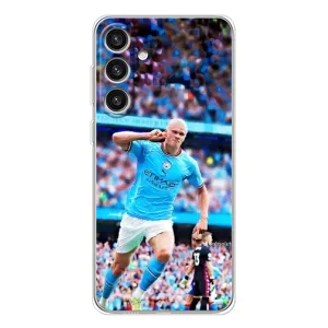 Чехлы с футболистом Ерлинг Холанд для Samsung Galaxy S25 Plus (AlphaPrint) (фанаты Холанда)