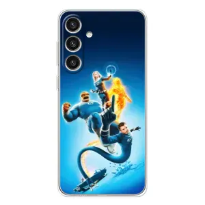 Чехол с принтом Фантастическая четверка для Samsung Galaxy S25 Plus (Герои Фантастическая Четверка)