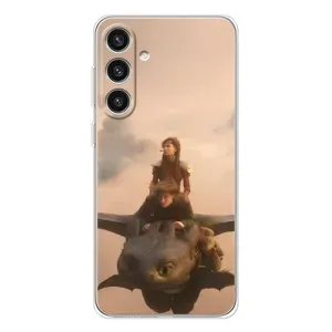 Чехол как приручить дракона на Samsung Galaxy S25 Plus (Фильм дракон)