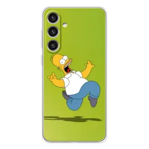 Чехол с Симпсонами для Samsung Galaxy S25 Plus (VPrint) (Гомер Симпсон)