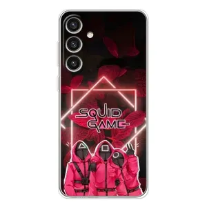 Чехол Гра в кальмара для Samsung Galaxy S25 Plus (Охранники Игра кальмара)