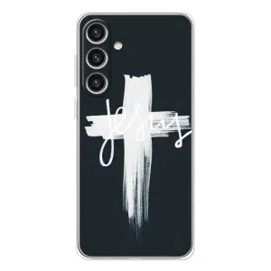 Чехол для Samsung Galaxy S25 Plus (AlphaPrint) - (Христианские) (Иисус)