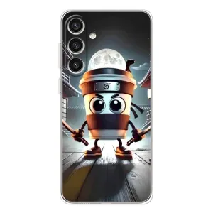 Чохол з мемом Тралалело тралала на Samsung Galaxy S25 Plus (Капучіно асасіно)
