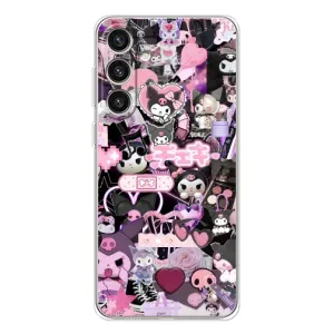 Чохол з кроликом Куромі на Samsung Galaxy S25 Plus (Колаж Куромі)