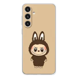 Чохол з Лабубу на Samsung Galaxy S25 Plus (Bored Ape в червоному)