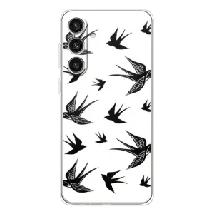 Чохол з пташками на Samsung Galaxy S25 Plus (VPrint) (Ластівки)