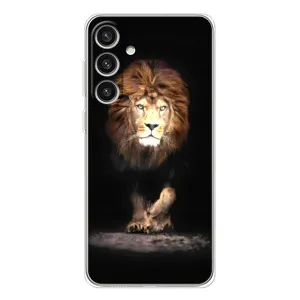 Чохол з картинкою ЛЕВ для Samsung Galaxy S25 Plus (VPrint) (Лев)
