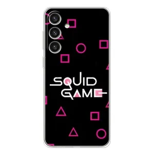 Чехол Гра в кальмара для Samsung Galaxy S25 Plus (Паттерн Игра кальмара)