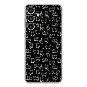 Чохол з принтом для Samsung Galaxy S25 Plus (AlphaPrint) Модні коти (Маленькі котики)