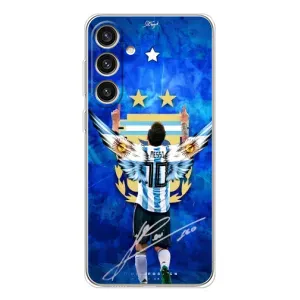 Чехлы Месси для Samsung Galaxy S25 Plus (AlphaPrint) (Месси Аргентина)