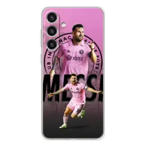 Чехлы для Гелекси С25 Плюс - Лео Месси Маями (Messi Miami)