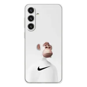 Чехлы с Обезьянами NFT для Samsung Galaxy S25 Plus (AlphaPrint) (обезьяна NFT Nike)