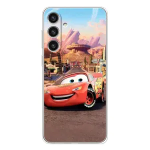 Силиконовый чехол Маквин для Samsung Galaxy S25 Plus (Радиаторный Спрингс Маквин)