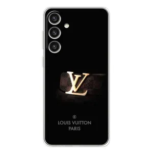 Чехлы Луи Витон для Samsung Galaxy S25 Plus (AlphaPrint - LOUIS VUITTON) (ремешок LV)