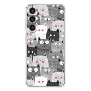 Чохли з Котиками для Samsung Galaxy S25 Plus (VPrint) (Мальовані котики)