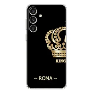 Чехлы для Samsung Galaxy S25 Plus (VPrint) - Футбольные клубы (Roma)