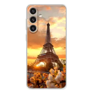 Чохол Ейфелева Вежа Samsung Galaxy S25 Plus - (AlphaPrint) (Сонячня вежа)