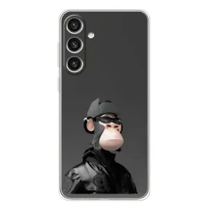 Чехлы с Обезьянами NFT для Samsung Galaxy S25 Plus (AlphaPrint) (стильная обезьяна NFT)