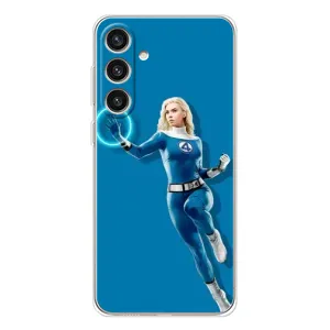 Чехол с принтом Фантастическая четверка для Samsung Galaxy S25 Plus (Сью Сторм полет)