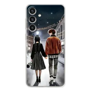 Чехол с дизайном Венздей 2 на Samsung Galaxy S25 Plus (Уэнздей и Тайлер)