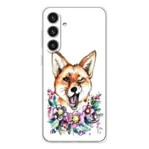 Чохли з картинкою Лисичка для Samsung Galaxy S25 Plus (VPrint) (Весела лисичка)