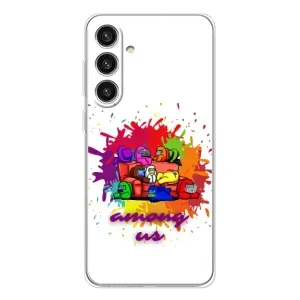 Чохли Амонг Ас для Samsung Galaxy S25 Plus (AlphaPrint) (Яскравий АмонгАс)
