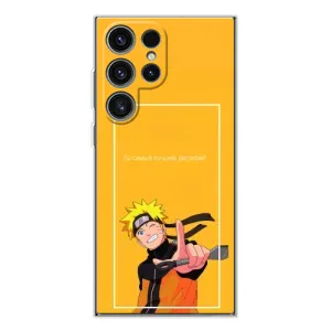 Анимешный чехол для Samsung Galaxy S25 Ultra (Аниме Наруто)
