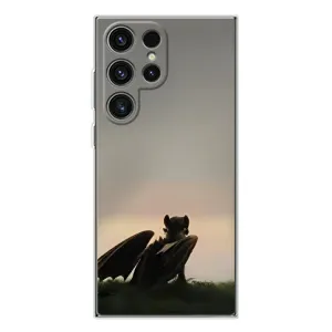 Чехол как приручить дракона на Samsung Galaxy S25 Ultra (Беззубик)