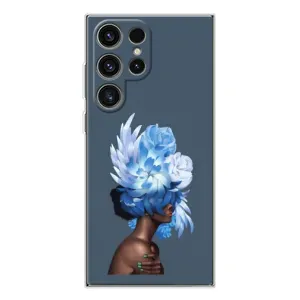 Чехлы (ART) Цветы на Samsung Galaxy S25 Ultra (VPrint) (Цветы на голове)