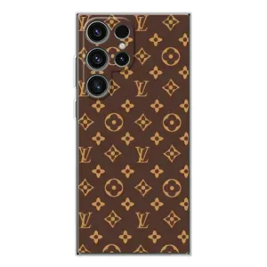 Чехлы Луи Витон для Samsung Galaxy S25 Ultra (AlphaPrint - LOUIS VUITTON) (фон LOUIS VUITTON)