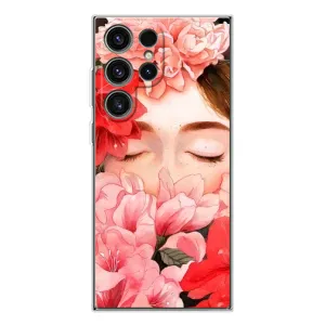 Чехлы (ART) Цветы на Samsung Galaxy S25 Ultra (VPrint) (Глаза в цветах)