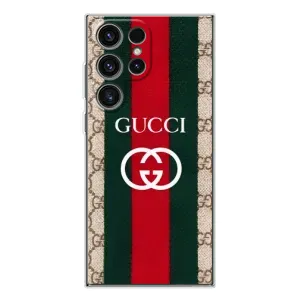 Чехлы ГУЧЧИ для Гелекси С25 Ультра (AlphaPrint) (Gucci дизайн)