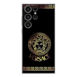 Чехлы VERSACE для Гелекси С25 Ультра (PREMIUMPrint) (Logo Versace)