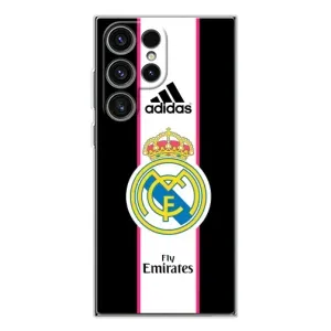 Чехол для Samsung Galaxy S25 Ultra с принтом Реал Мадрид (Лого Real Madrid)