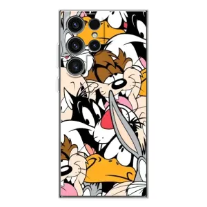 Популярные Чехлы с картинками для Гелекси С25 Ультра (Looney Tunes)