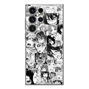 Анимешный чехол для Samsung Galaxy S25 Ultra (Ahegao manga)
