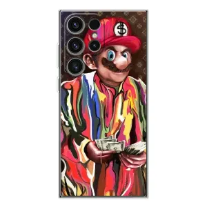 Брендновые Чехлы для Samsung Galaxy S25 Ultra - (PREMIUMPrint) (Mario LV)