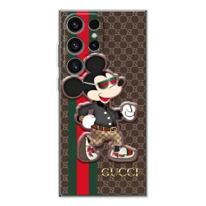 Чехлы ГУЧЧИ для Гелекси С25 Ультра (AlphaPrint) (Apple gucci)